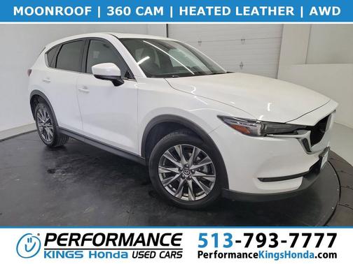 Snowflake White Pearl Mica 2021 Mazda CX-5 Signature