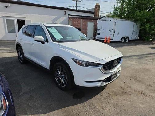 Snowflake White Pearl Mica 2021 Mazda CX-5 Signature