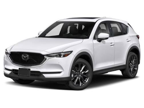 Snowflake White Pearl Mica 2021 Mazda CX-5 Signature