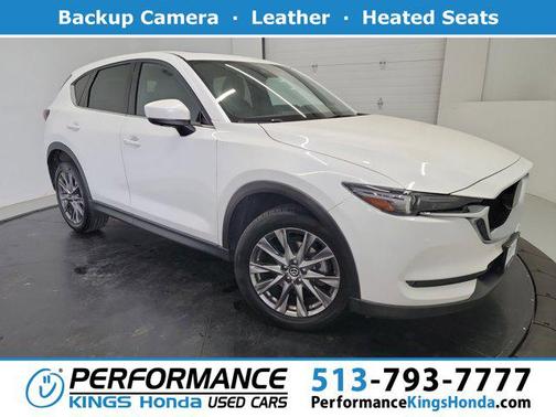 Snowflake White Pearl Mica 2021 Mazda CX-5 Signature