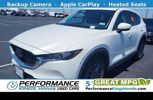 Snowflake White Pearl Mica 2019 Mazda CX-5 Touring