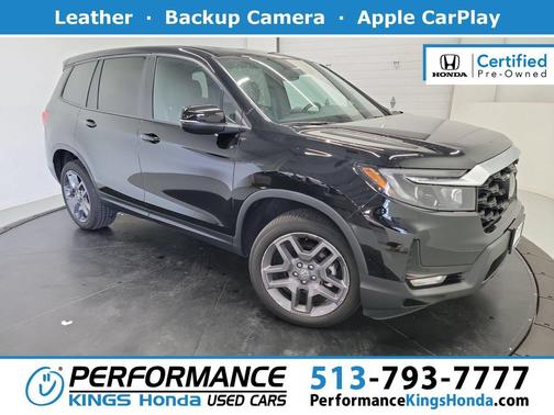 Crystal Black Pearl 2023 Honda Passport AWD EX-L