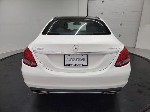 White 2018 Mercedes-Benz C-Class C 300 4MATIC