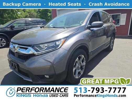 Gray 2019 Honda CR-V EX