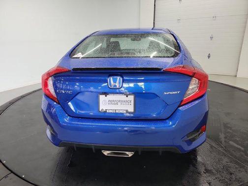 Aegean Blue Metallic 2019 Honda Civic Sport