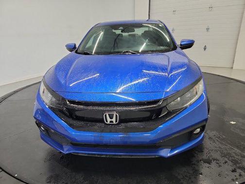 Aegean Blue Metallic 2019 Honda Civic Sport