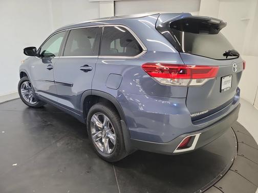 Shoreline Mist 2018 Toyota Highlander Hybrid Platinum
