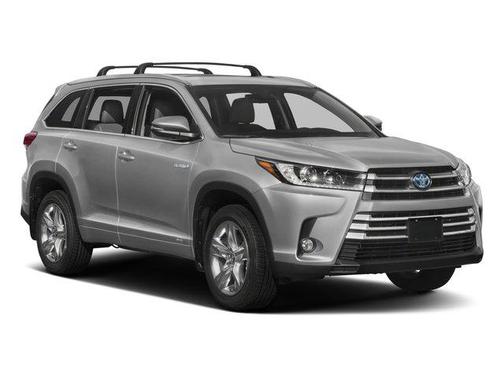 Shoreline Mist 2018 Toyota Highlander Hybrid Platinum