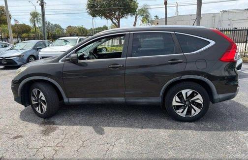 Gray 2016 Honda CR-V Touring
