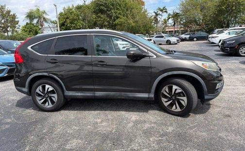 Gray 2016 Honda CR-V Touring
