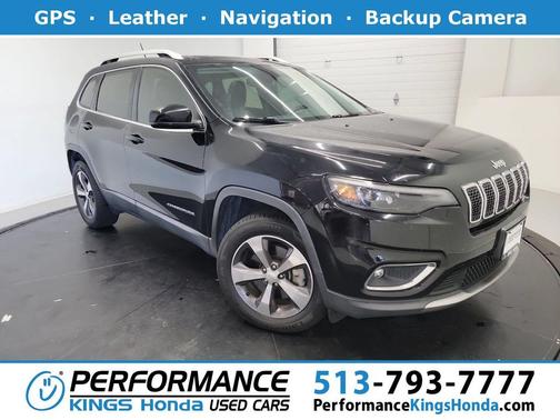 Diamond Black Crystal Pearlcoat 2020 Jeep Cherokee Limited