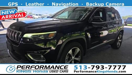 Diamond Black Crystal Pearlcoat 2020 Jeep Cherokee Limited