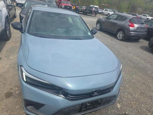 Aegean Blue Metallic 2023 Honda Civic Sport