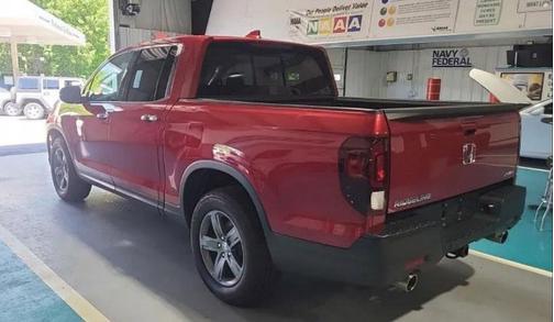 Radiant Red Metallic II 2022 Honda Ridgeline RTL-E