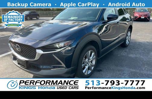 Deep Crystal Blue Mica 2023 Mazda CX-30 2.5 S Select Package