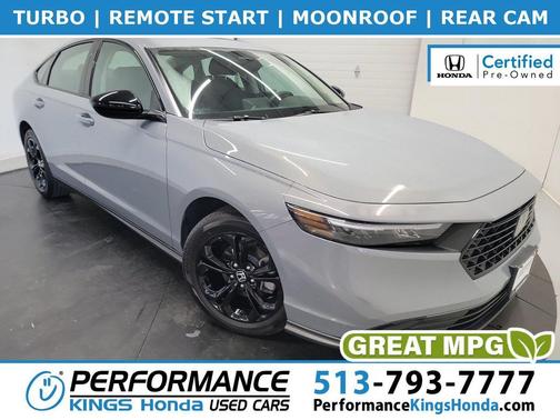 Urban Gray Pearl 2025 Honda Accord SE