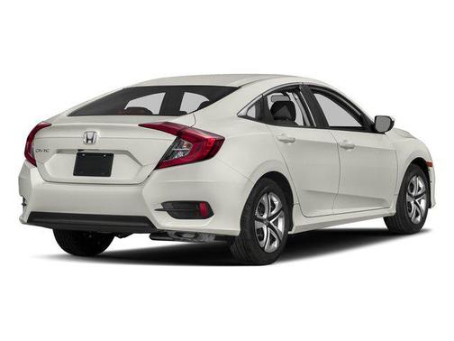 Black 2017 Honda Civic LX