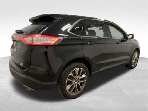 Shadow Black 2017 Ford Edge Titanium