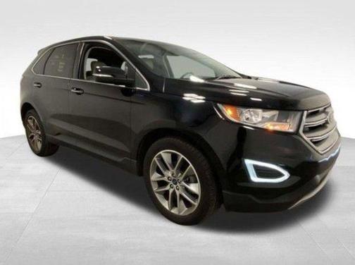 Shadow Black 2017 Ford Edge Titanium