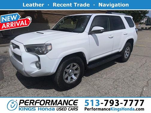 Super White 2016 Toyota 4Runner Limited