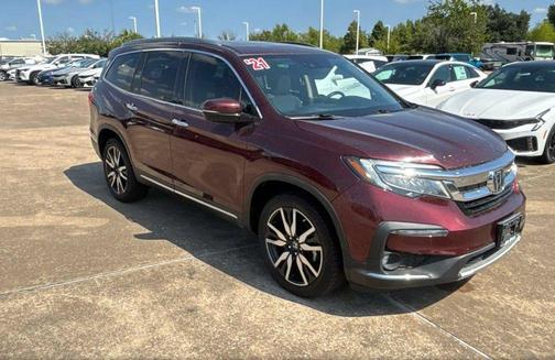 Deep Scarlet Pearl 2021 Honda Pilot AWD Elite