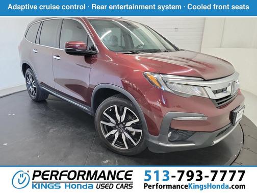 Deep Scarlet Pearl 2021 Honda Pilot AWD Elite