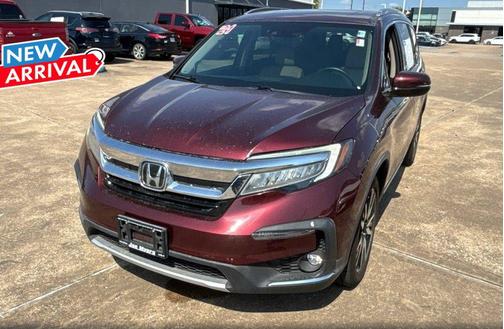 Deep Scarlet Pearl 2021 Honda Pilot AWD Elite