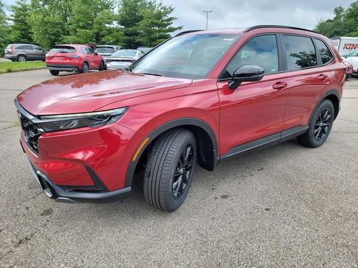 Radiant Red Metallic 2026 Honda CR-V Hybrid Sport AWD