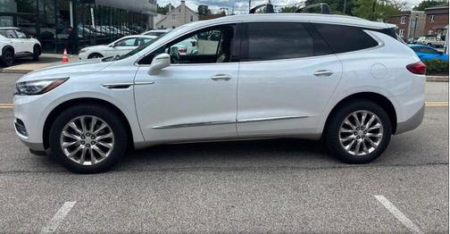 White Frost Tricoat 2018 Buick Enclave Premium
