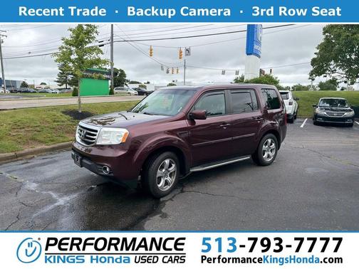 Maroon 2015 Honda Pilot EX-L