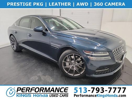 Tasman Blue 2021 Genesis G80 3.5T AWD