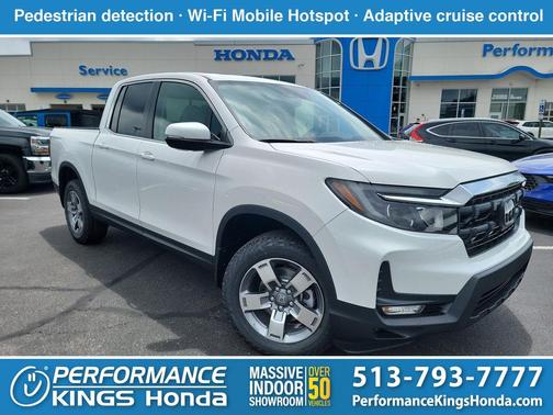 Platinum White Pearl 2026 Honda Ridgeline RTL
