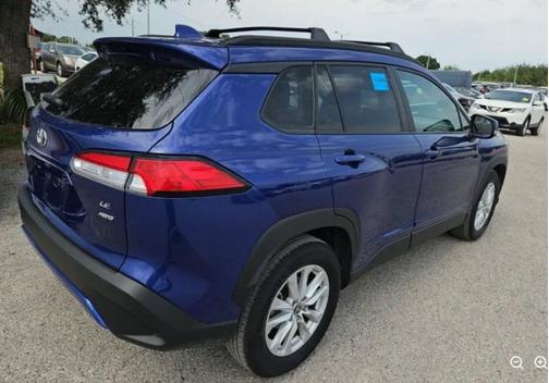 Blue Crush Metallic 2023 Toyota Corolla Cross LE