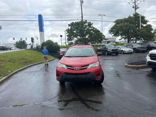 Red 2015 Toyota RAV4 LE