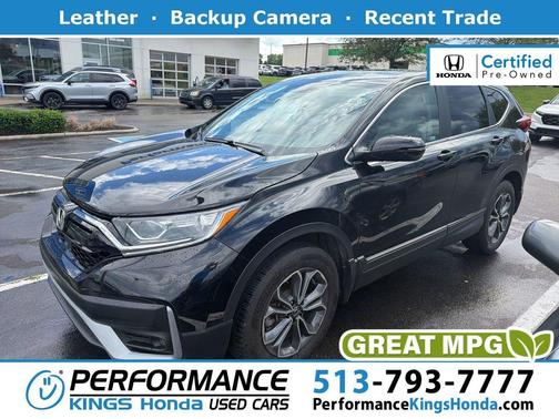 Crystal Black Pearl 2022 Honda CR-V AWD EX-L