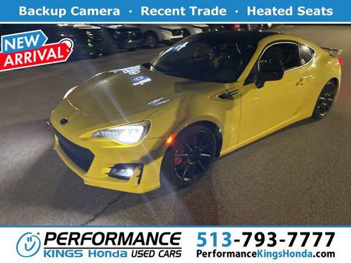 2017 Subaru BRZ Series. Yellow