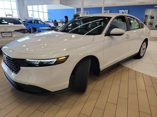 Platinum White Pearl 2026 Honda Accord LX 1.5T