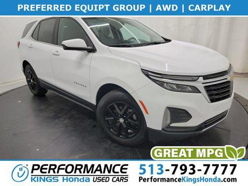 Summit White 2022 Chevrolet Equinox 1LT