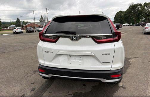 Platinum White Pearl 2020 Honda CR-V AWD Touring