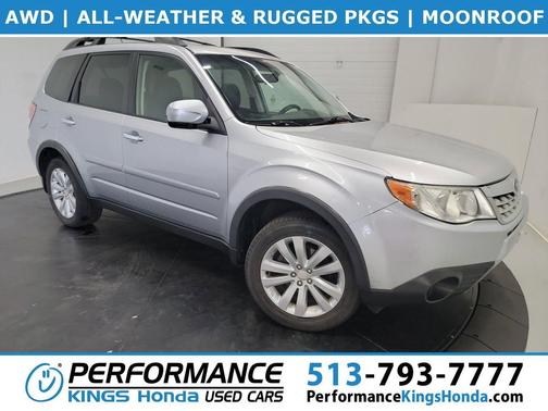Ice Silver Metallic 2012 Subaru Forester 2.5X Premium