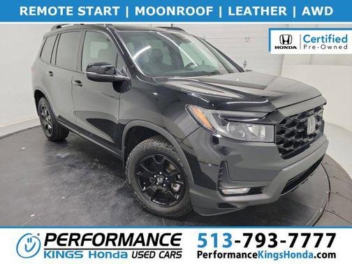 Crystal Black Pearl 2023 Honda Passport AWD TrailSport