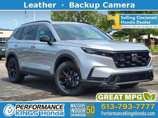 Lunar Silver Metallic 2024 Honda CR-V Hybrid Sport AWD