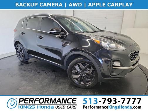 Black Cherry 2021 Kia Sportage S