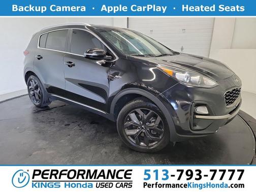 Black Cherry 2021 Kia Sportage S