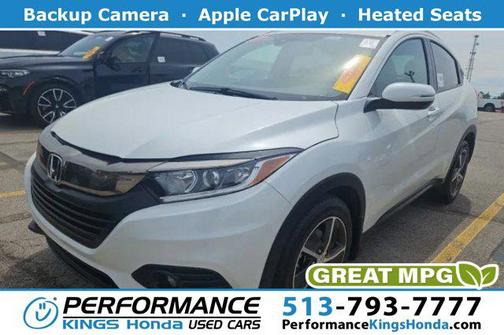 Platinum White Pearl 2022 Honda HR-V EX