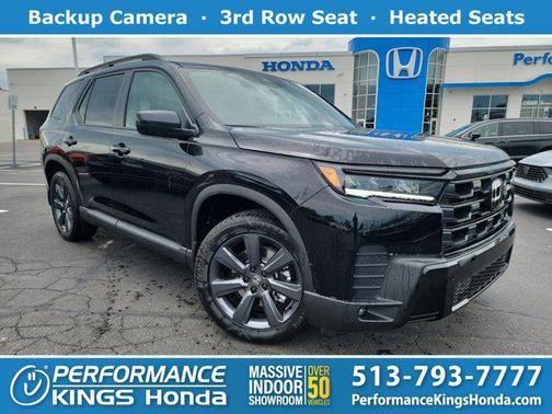 Crystal Black Pearl 2026 Honda Pilot Sport