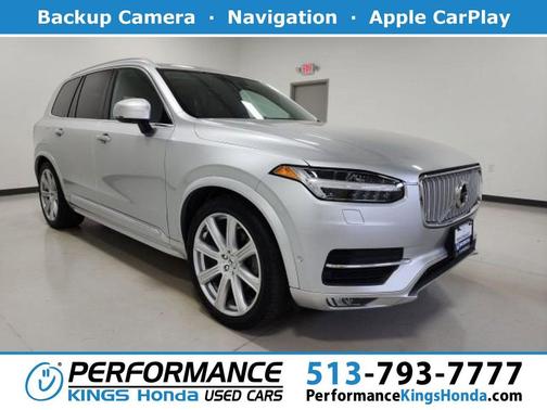 Bright Silver Metallic 2019 Volvo XC90 T6 Inscription