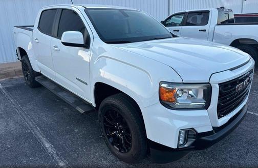 Summit White 2022 GMC Canyon Elevation