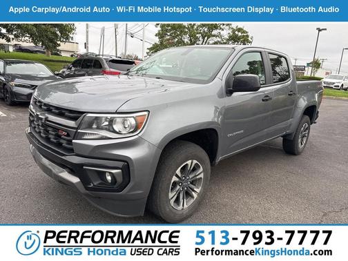 Satin Steel Metallic 2022 Chevrolet Colorado Z71