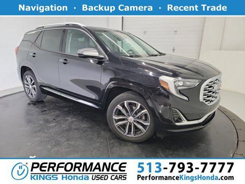 Ebony Twilight Metallic 2018 GMC Terrain Denali